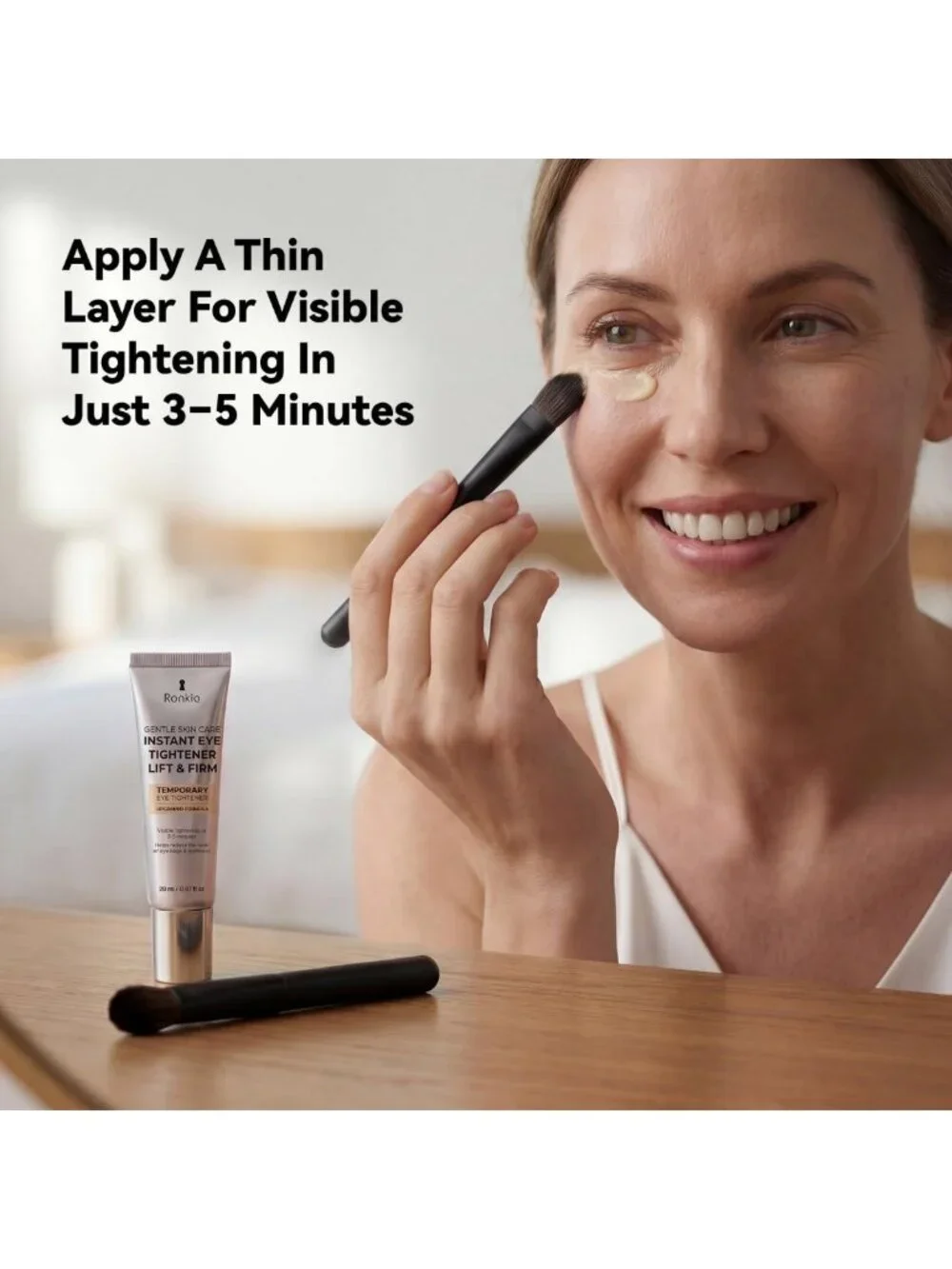 Instant Firm Eye Tightener - Upgraded Formula for Puffiness, Bags & Wrinkles
